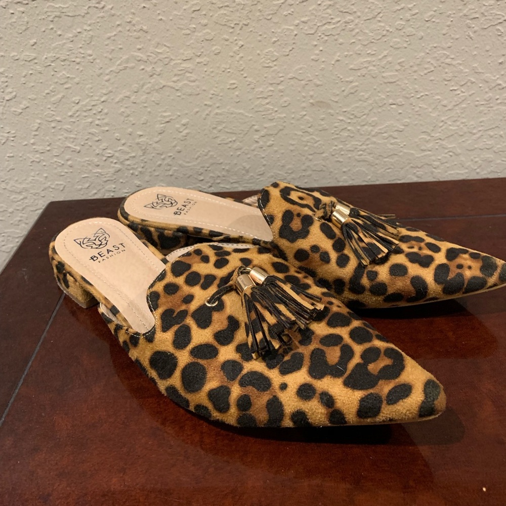 LEOPARD MULES BY BEAST